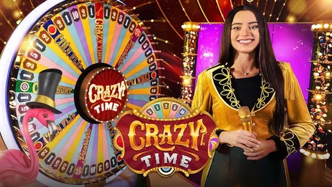 Table Crazy Time en direct (Evolution) sur Rivo Casino